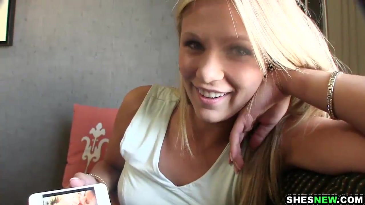 ShesNew - Scarlet Red’s First Steamy On-Camera Action!