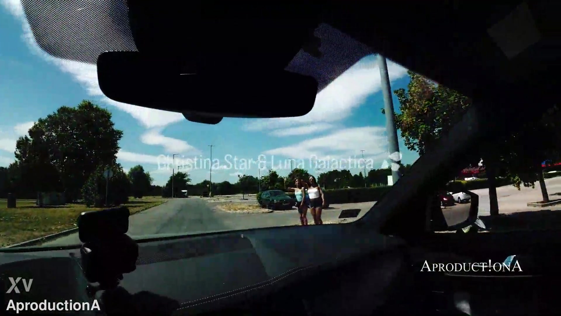 Wild Golden Shower: Peeing on My New Car Through the Window!