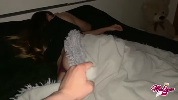 Secretly Banging My Stepsister While Everyone Sleeps!